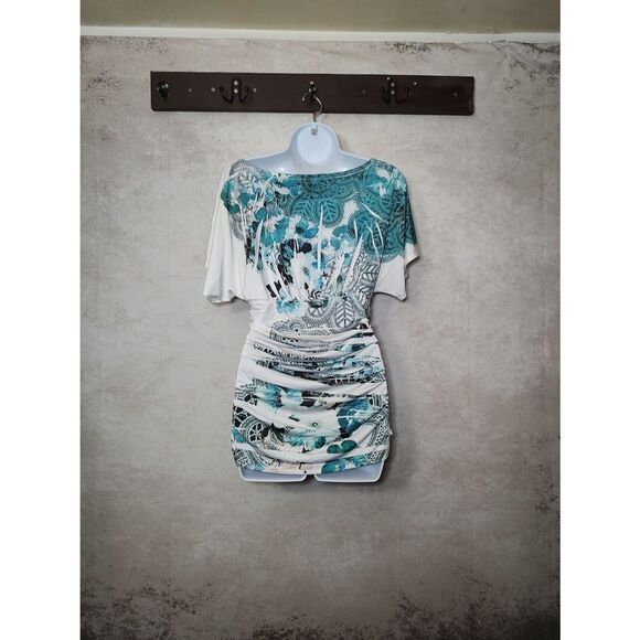 IZ Buyer silky stretchy blouse size large - Picture 3 of 5